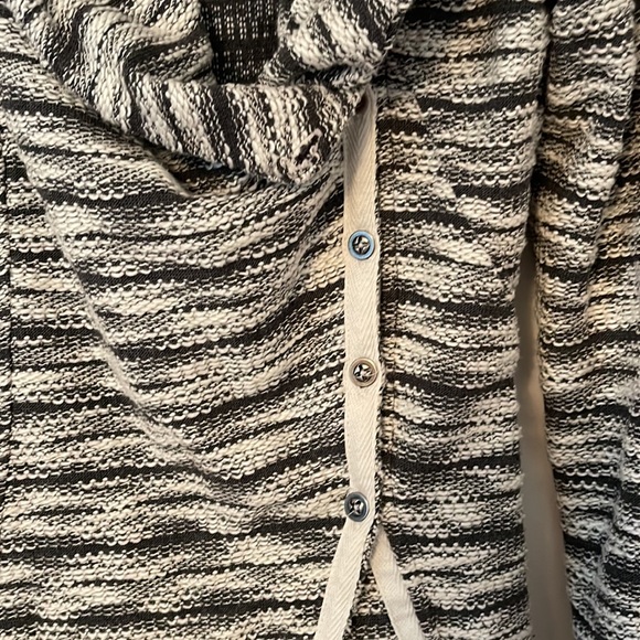 Anthropology beautiful button up, double breasted sweater. - Picture 3 of 6